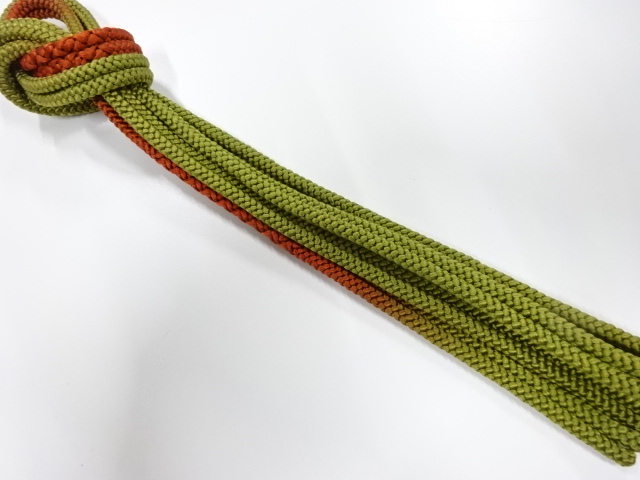 正絹　手組帯締め